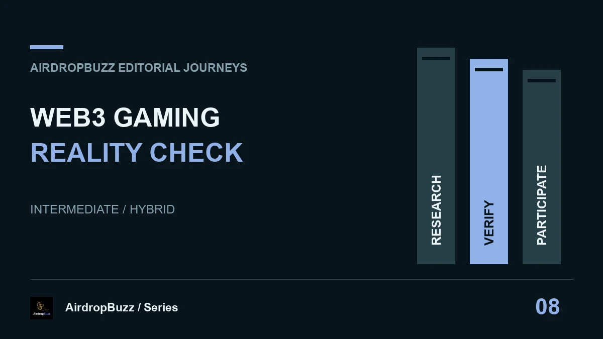 Web3 Gaming: Play for Progress, Not Promised Profit